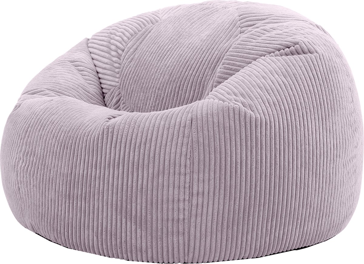 icon - Kingston Zitzak Fauteuil - Ribfluweel - Paars