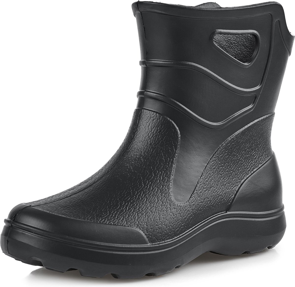 Ladeheid LA-DW-Beam Dames Regenlaarzen - Rubber Laarzen - EVA - Zwart - 41