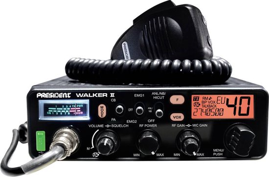 Station CB Président WALKER II ASC CLASSIC 40348