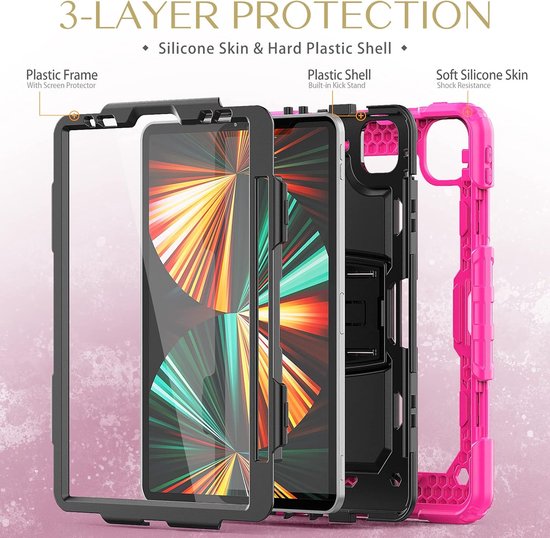 TECHGEAR Waterdichte hoes voor iPad Air 10.9 inch 2022/2020 5e en 4e