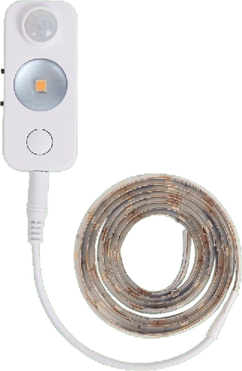 Oplaadbare led strip 1M 1stk 80 + 20 Lumen 30 leds Usb-c -Waterdicht IP65 Ledstrip Warm White