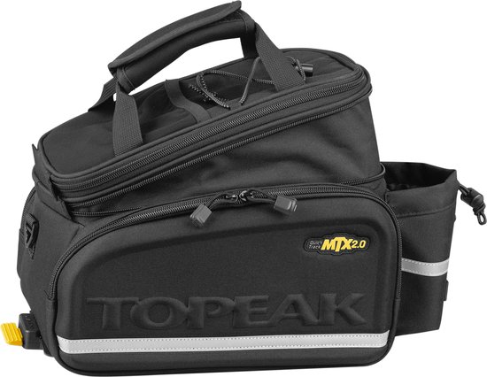 Topeak Mtx Trunkbag Dx 2.0 Plastic Tas 12.3l Zwart