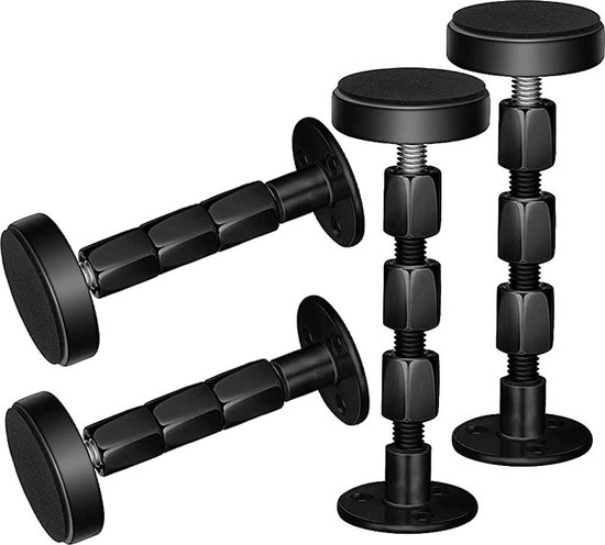 Meubelpoot 62 mm rond vilt met schroefdraad M8 of M10 (smal