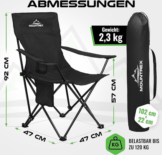 Goose Lyne® | Campingstoel - Opvouwbare Stoel - Inclusief Geïsoleerde Goose Lyne® | Campingstoel - Opvouwbare Stoel - Inclusief Geïsoleerde