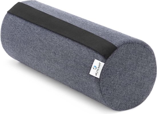 Nekrol Rolkussen van traagschuim voor nek knieën yoga - Ergonomisch rond steunkussen