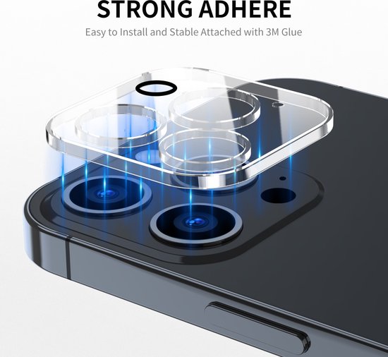 Coque en silicone antichoc transparente avec 1 Glas de protection d'écran et 1 protection lens d'appareil photo Convient pour : iPhone 15 Pro