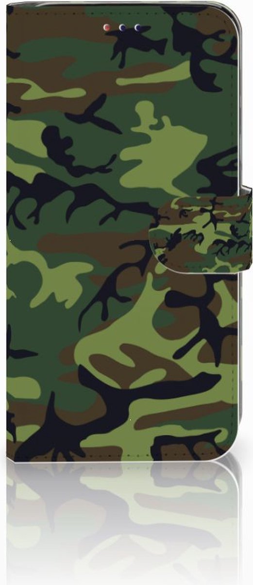 Samsung Galaxy A10 Telefoon Hoesje Army Dark