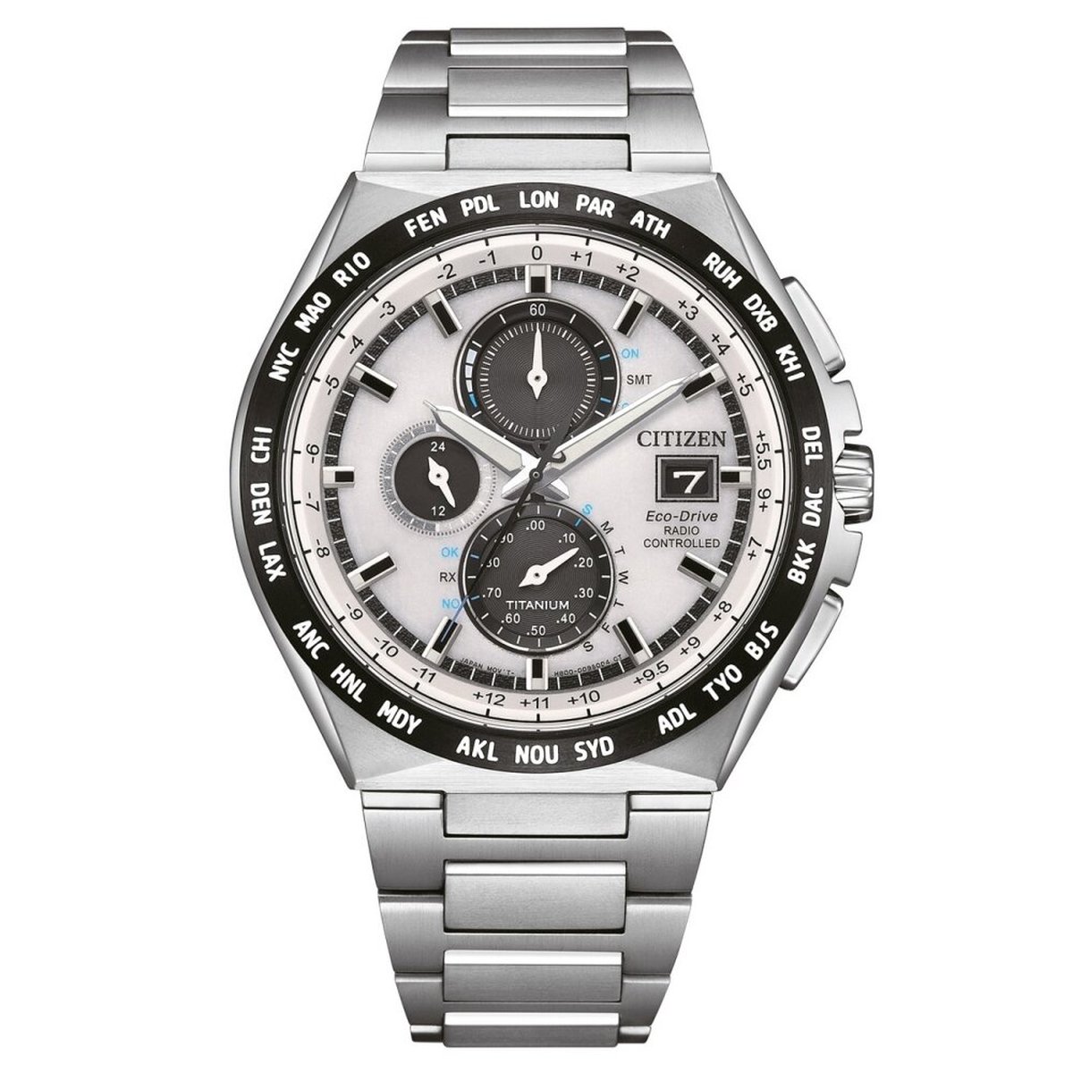 Citizen - AT8238-84A - Polshorloge - Heren - Solar - Radio Controlled Eco-Drive