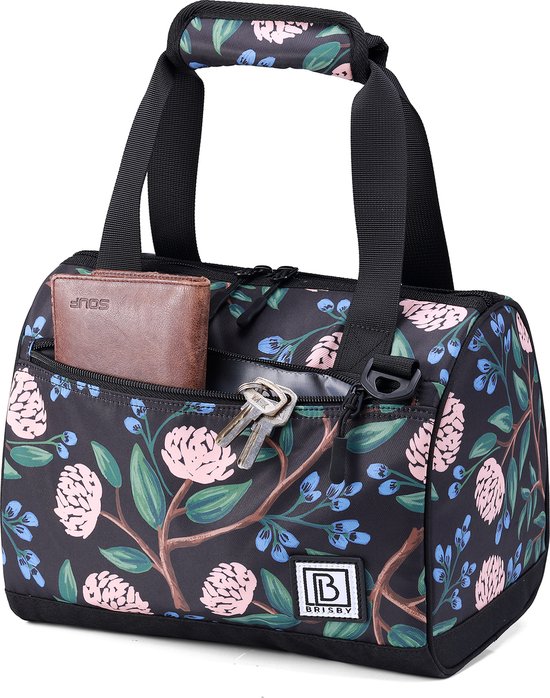 Brisby 4 Laags Geïsoleerde Koeltas - Lunchtas 10 Liter - Passion Flower van Brisby — afbeelding 3