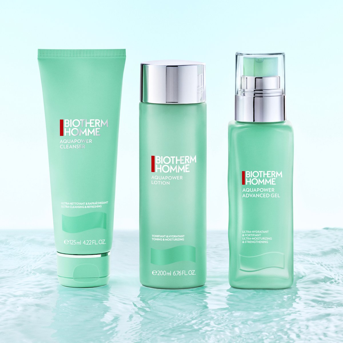Biotherm Homme Aquapower Cleanser - Voor mannen - Hydraterende Gezichtsreiniger - Glycerine - 125ml thumbnail 5