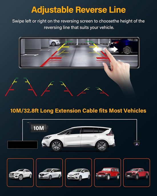 Die 5 besten Spiegel Dashcam Mit Rückfahrkamera - Mai 2025