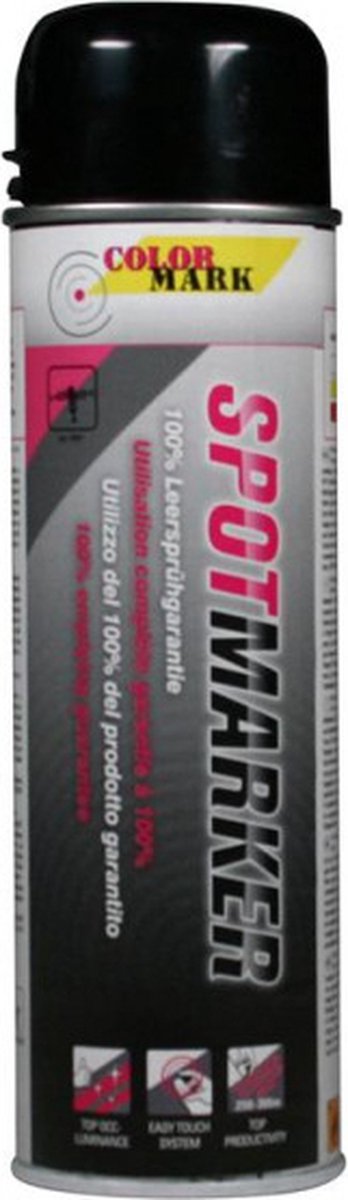 COLORMARK SPOTMARKER ZWART 500 ML (1ST)