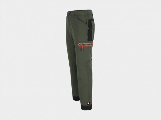 Pantalon zippé Herock Tornado Kaki foncé 52