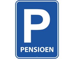 Folat verkeersbord - pensioen/VUT - deurbord - verkeersbord - feest - versiering - feestartikelen