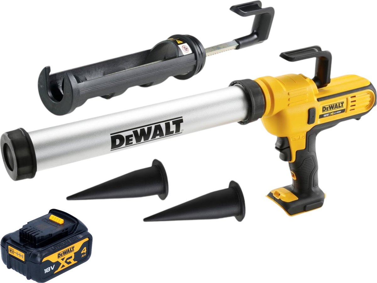 DeWalt DCE 581 NK accukitpistool 18 V 310 ml + 1x accu 4.0 Ah + koffer - zonder lader