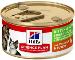 24x Hill's Science Plan Feline Kitten & Mother Chicken & Turkey 85 gr
