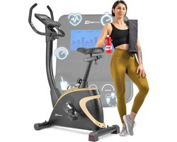 Hop-Sport HS-005H – Hometrainer – 12 Programma’s – 16 Weerstandsniveaus – Hartslagmeting