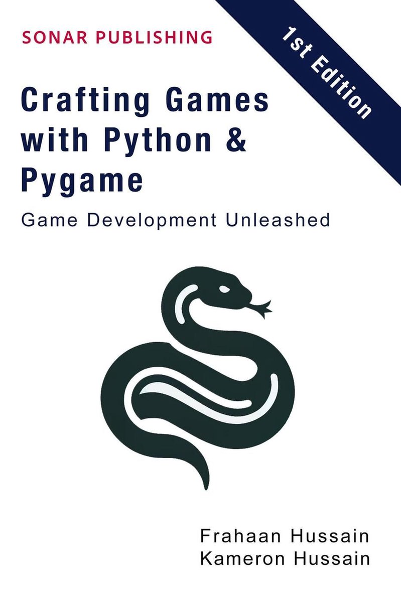 Omslag van Crafting Games with Python & Pygame: Game Development Unleashed