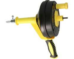 Hofftech Rioolveer - Boormachine Aangedreven - 7.6 Meter - Kurkentrekker Uiteinde - Sterk Pistool Handvat