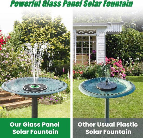 Bamboe Accenten Fontein Met Pomp Voor Terras, Binnen/Buiten, Verstelbare 12-Inch Halfronde Platte Basis Voor Tuin Binnenplaats Decoratie