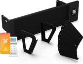 Blumfeldt Infrarood Wandkachel 2500W - Wand- & Plafondmontage, Ip44 Spatwaterdicht, 2 Verwarmingsstanden, Smart App Bediening, Led Touchscreen, Thermostaat, Kinderslot, Voor Balkon & Terras