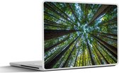 Laptop sticker - 17.3 inch - Bos - Bladeren - Bomen - 40x30cm - Laptopstickers - Laptop skin - Cover