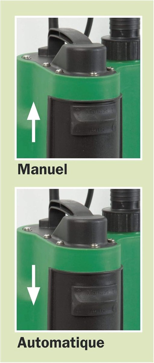 750 W Vuilwaterpomp met Geïntegreerde Vlotter en Automatische Functie