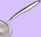 Bol.com REISHUNGER roestvrijstalen pan onbekleed - gemaakt van roestvrij staal (⌀ 28 cm) - ovenbestendig tot 220 graden - perfec... aanbieding