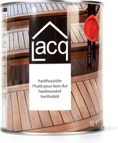 Lacq Hardhoutolie - Houtolie - 1 liter - Voor buiten - Voor tuinmeubels en vlonders