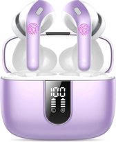 Bol.com Draadloze Oordopjes met Bluetooth 5.3 en 50 Uur Speeltijd - Ruisonderdrukking en Waterdicht aanbieding