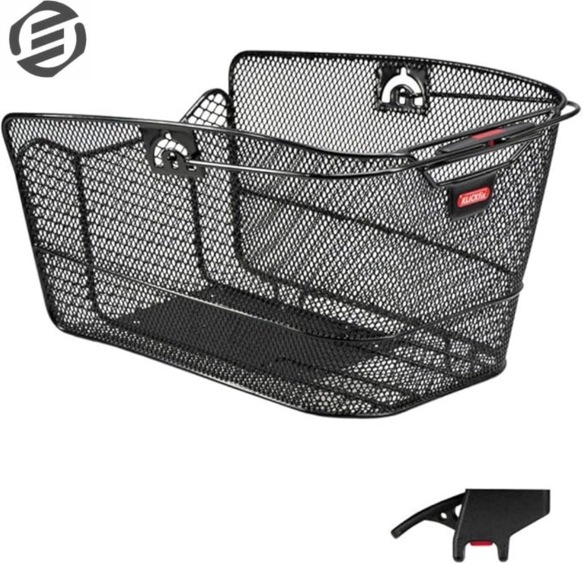 Equivera Fietsbak - Fietsmand - Fietskrat - Fiets Mand - Fietsmanden - Fiets Bak - Fiets Krat