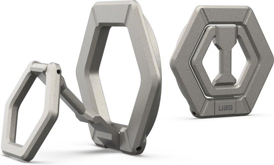 Support Ring magnétique UAG | Ring de support et support pour téléphones | Compatible avec MagSafe | Titane