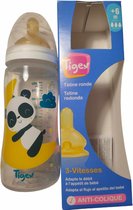 Tigex 3 Vitesses | 6+ mois | 300 ml | sucette en latex | anti-colique 6+ m
