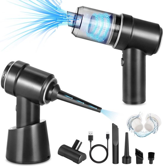 Micisty Handstofzuiger, accu, 4-in-1, sterke autostofzuiger, 25000 Pa