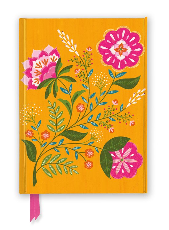 Flame Tree Notebooks- Jenny Zemanek: Blossoming Boldly (Foiled Journal)