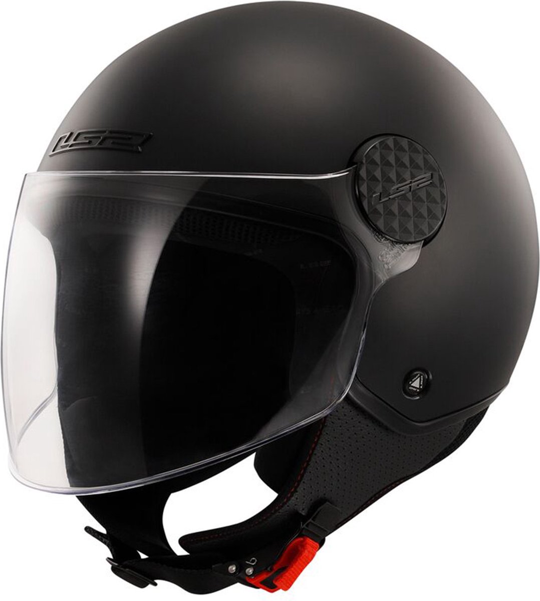 LS2 OF558 Sphere Lux II Solid Matt Black-06 L - Maat L - Helm
