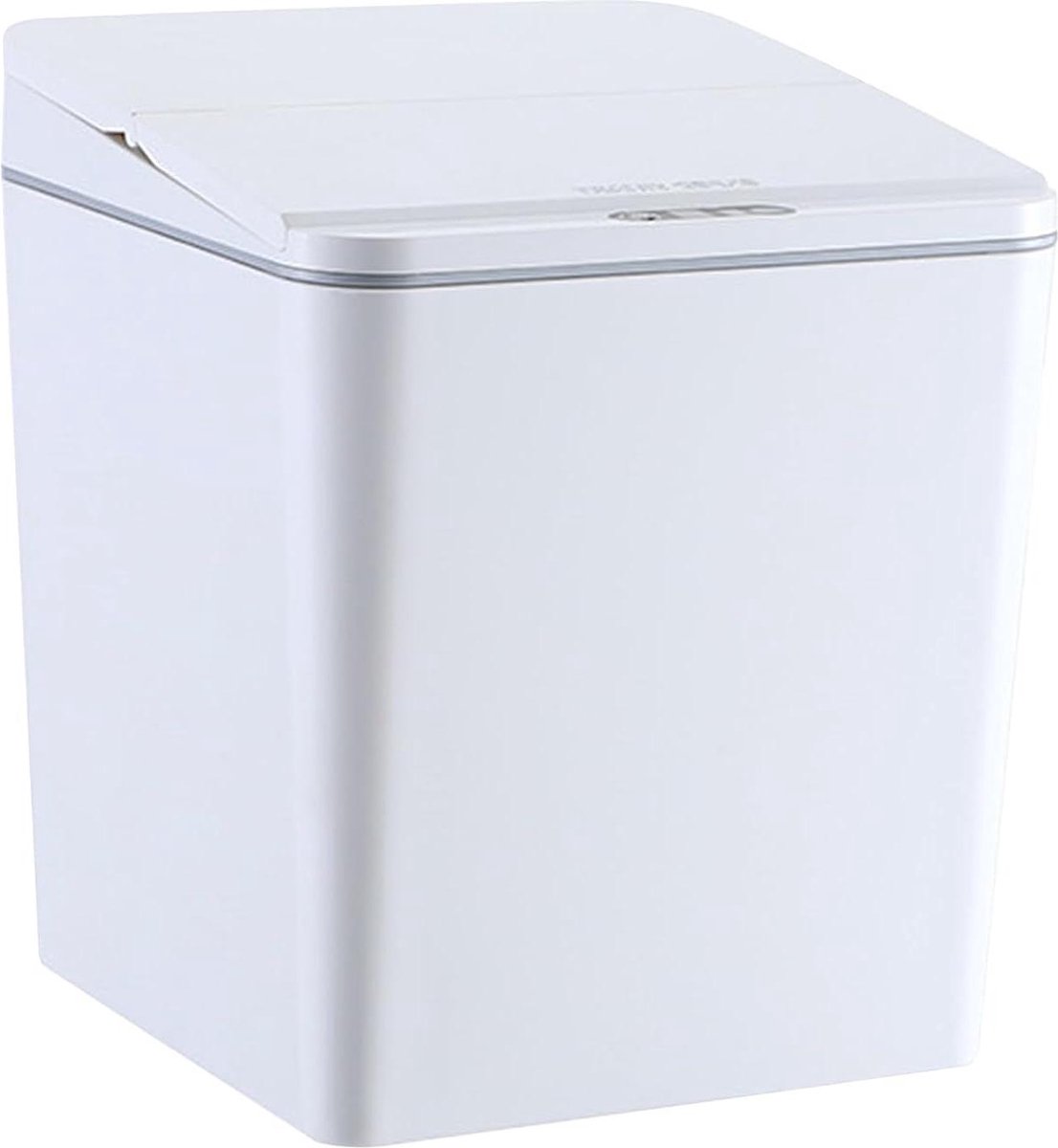 Goedkoopste Prullenbak Automatische vuilnisemmer - 4 liter - bureau-afvalemmer hygiënische emmer bewegingssensor - deksel voor keuken kantoor of badkamer - wit 6 liter