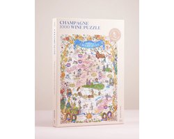 Puzzel - Champagne - 1000 stukjes - legpuzzel - wijn - wijnliefhebber