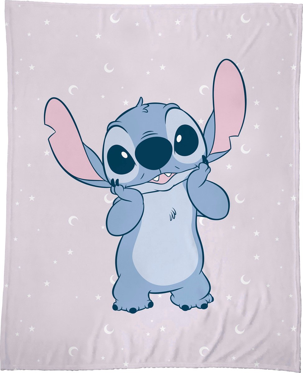 Disney Lilo & Stitch Fleece plaid, Happy - 125 x 150 cm - Polyester