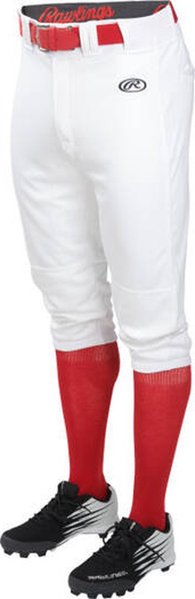 Rawlings YLNCHKP Youth Launch Knicker Pant M White Knicker Pants voor Sport Honkbal/Softball