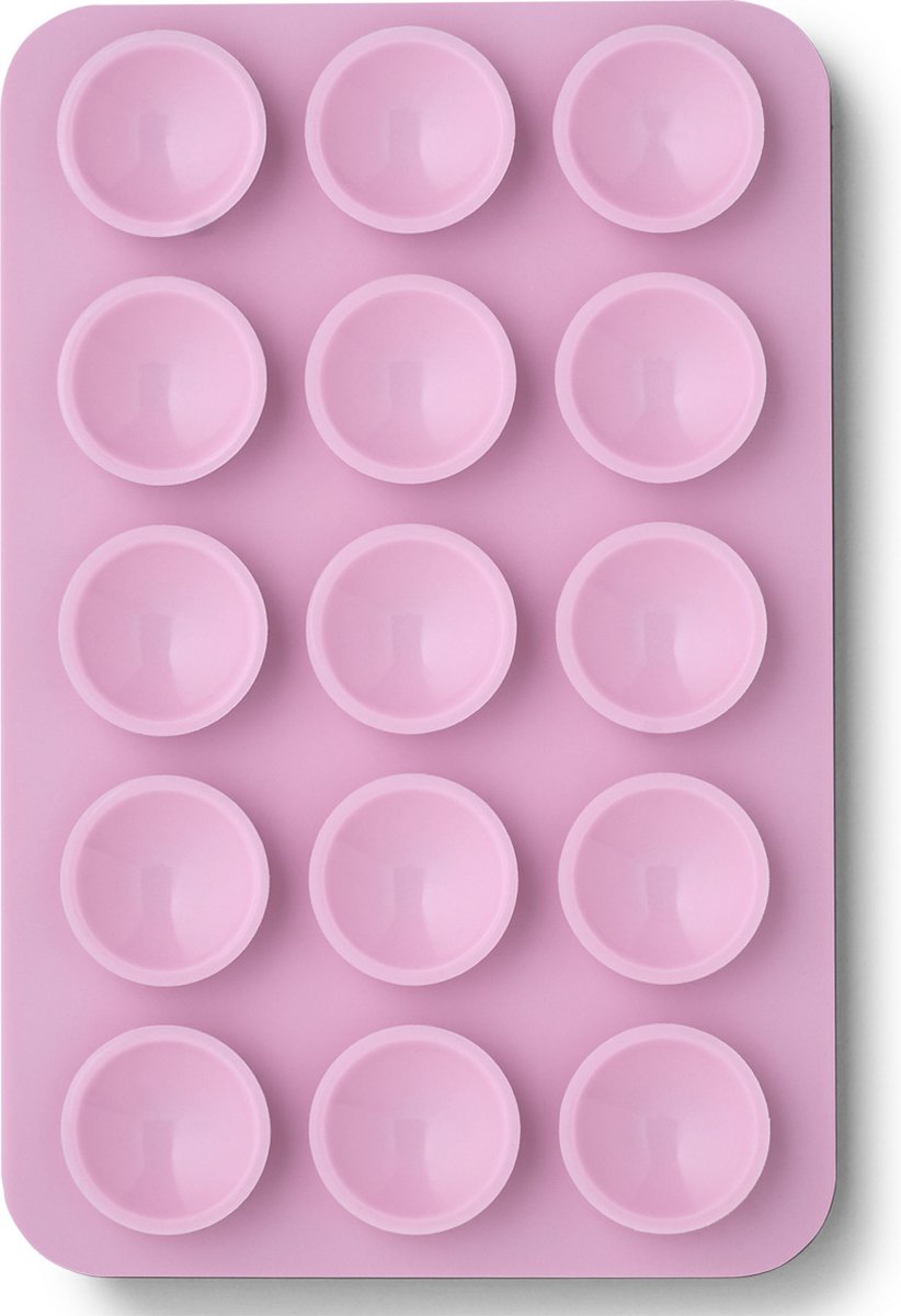 iDeal of Sweden - Suction Phone mount - Zuignap - Bubblegum Pink - Roze