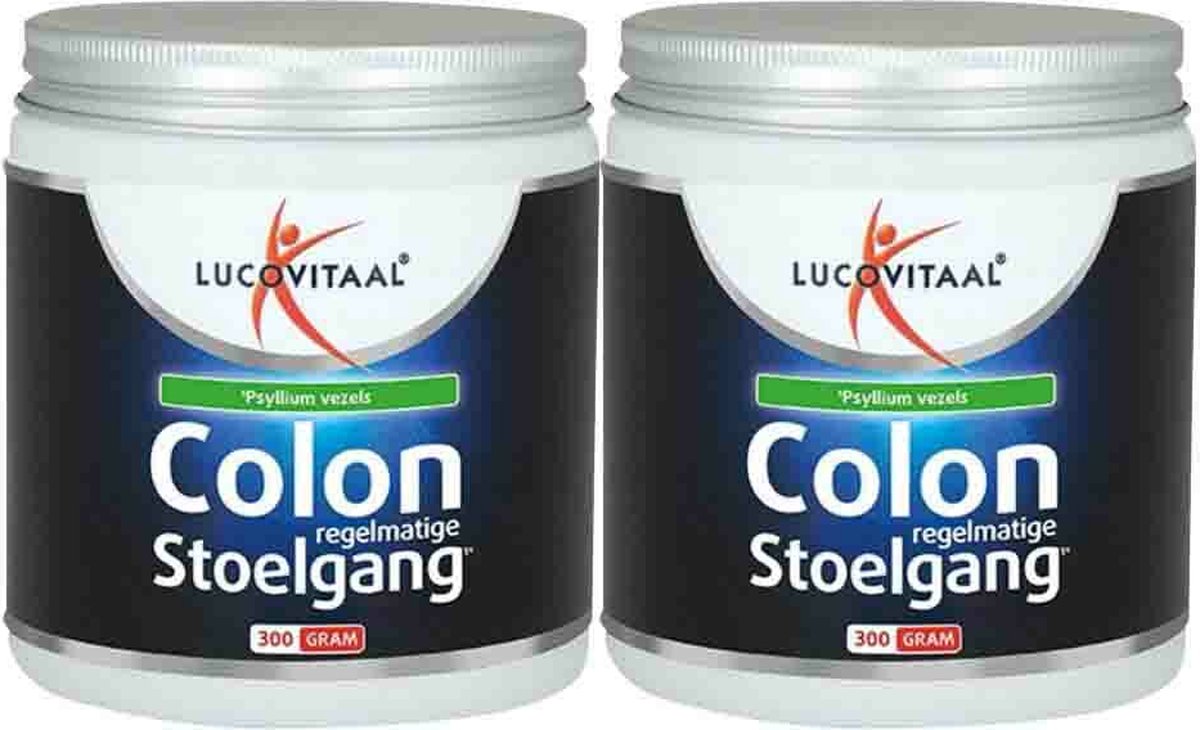 Goedkoopste 2x Lucovitaal Colon Phyta Vezelpoeder 300 gr