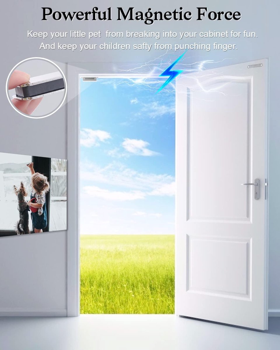 Serrure de porte magnétique électrique, contrôle d'accès à Force forte de 60kg pour tiroir d'armoire