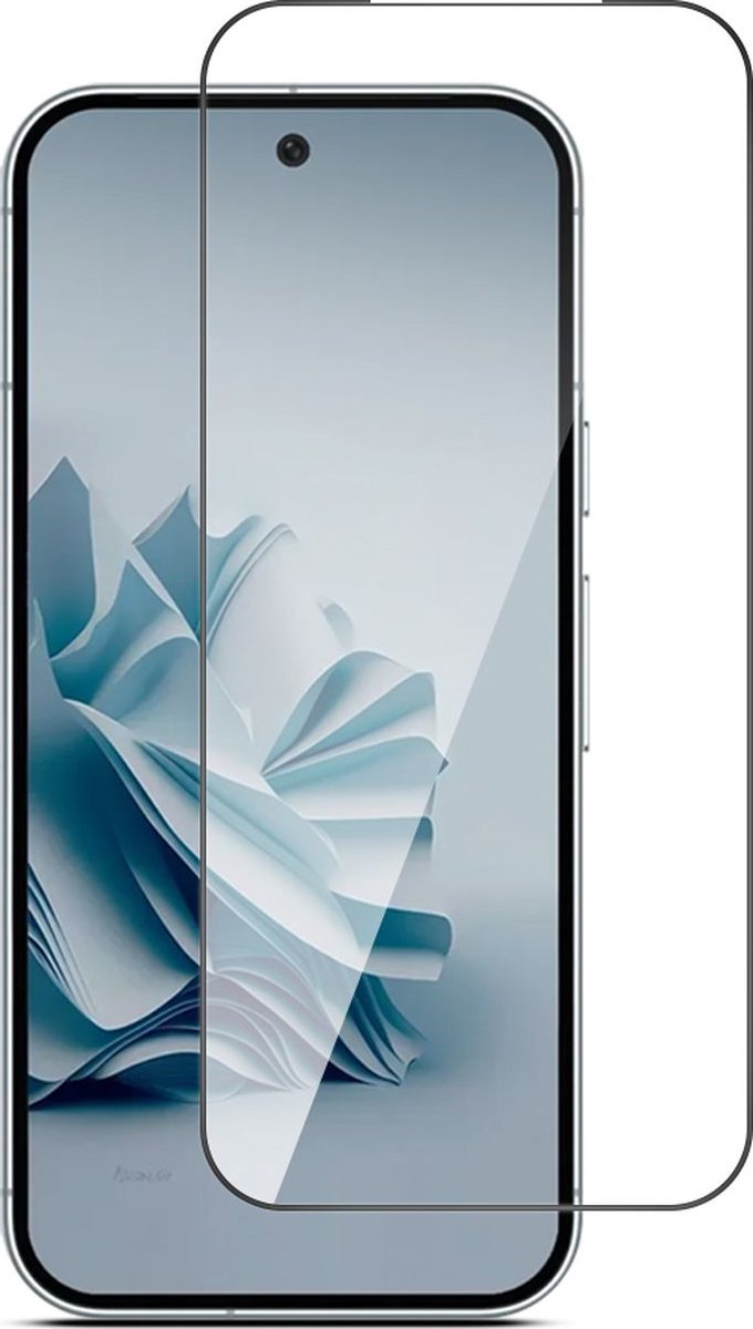 Mobigear Screenprotector geschikt voor Google Pixel 9 Pro XL Glazen | Mobigear Premium Screenprotector - Case Friendly - Zwart