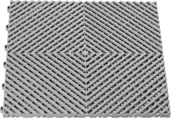 Carrelage Click Ouvert pour Sol de Garage et Atelier - Grijs 400 x 400 x 18 mm (Copie)