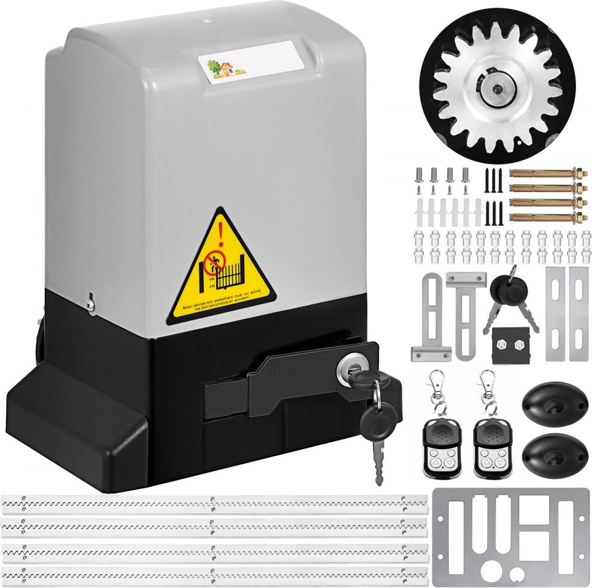 Garagedeuropeners - Elektrische Deuropener - Automatische Deuropener - Schuifpoort aandrijving - 600 kg schuifpoortaandrijving