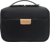 Bol.com Grote Waszak - Vrouwen Toilettas Travel - Clear Cosmetic Bag - Zwart - 22*8*15CM aanbieding