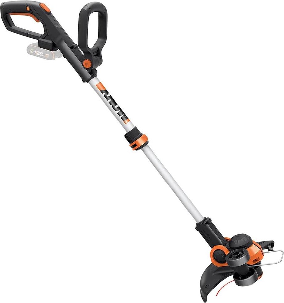 Bol.com Accu grastrimmer 20V - kantensnijder gazon - 2-in-1 functie - randsnijder - afstandsbescherming draadspoel aanbieding