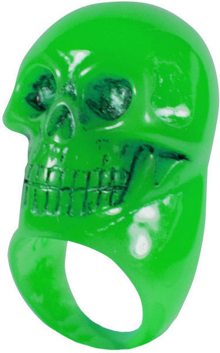 Ripper Merchandise LTD - KF - Groene doodskop ring - Small