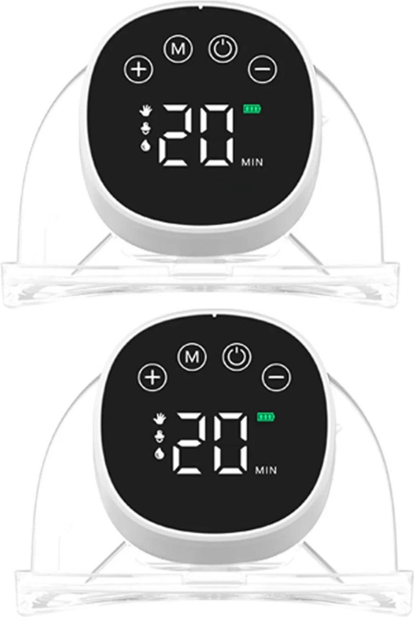 Goedkoopste Handsfree Borstkolf – Dubbele Elektrische Borstkolf – 2x 180ML Draadloze borstkolf – Lichtgewicht en draagbaar